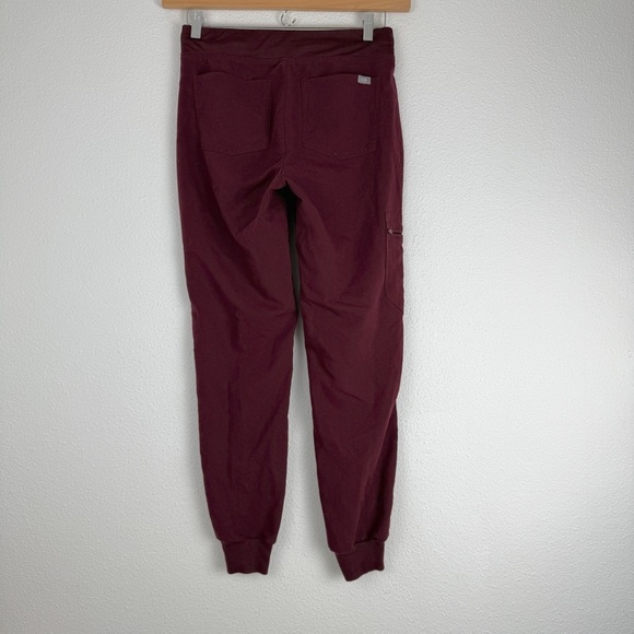 Figs Zamora 2.0 Scrub Pants Jogger XS Dark Magenta - Picture 8 of 11